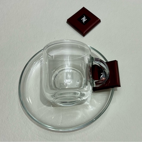 Nespresso mini espresso cup with saucer. Brand new - Picture 4 of 6